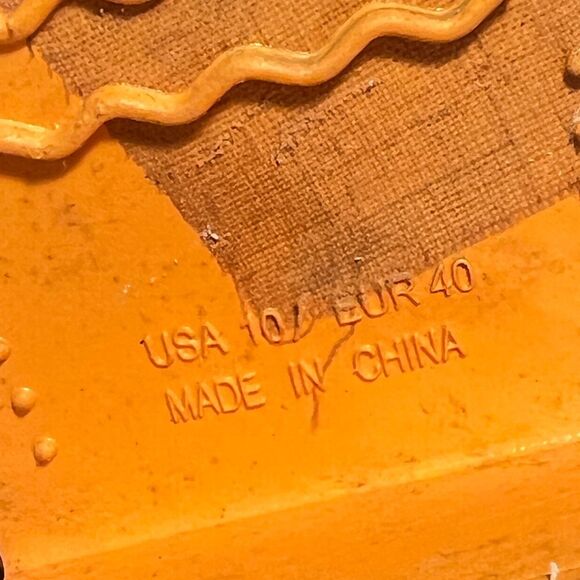 Chic Orange Women's Winter & Rain Boots - Picture 10 of 12